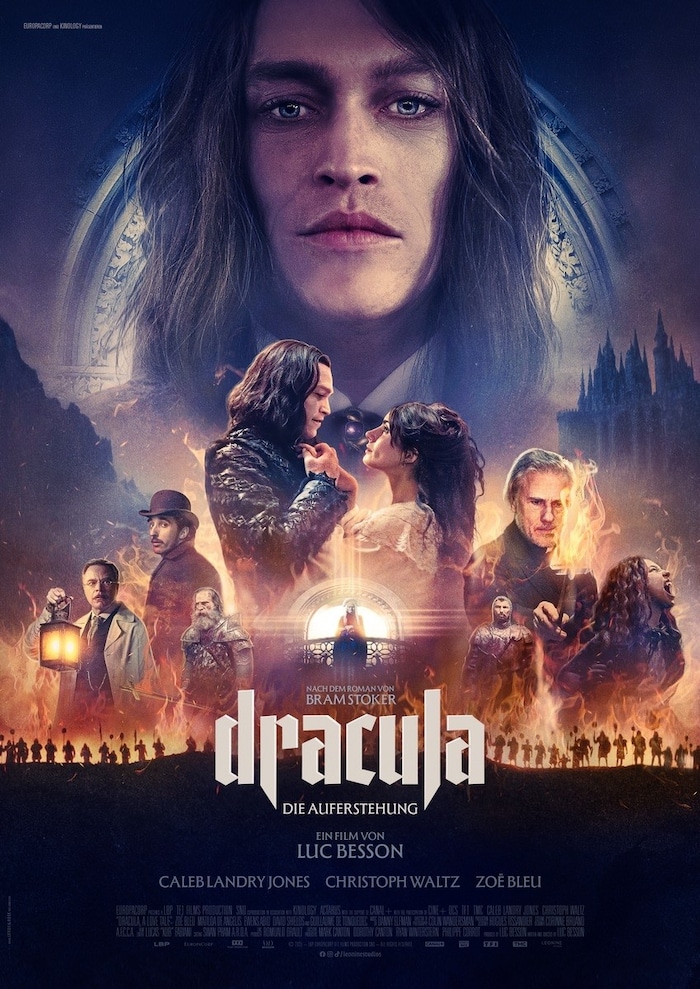 Christoph Waltz jagt als Priester bald Dracula im neuen Grusel-Streifen von Luc Besson.