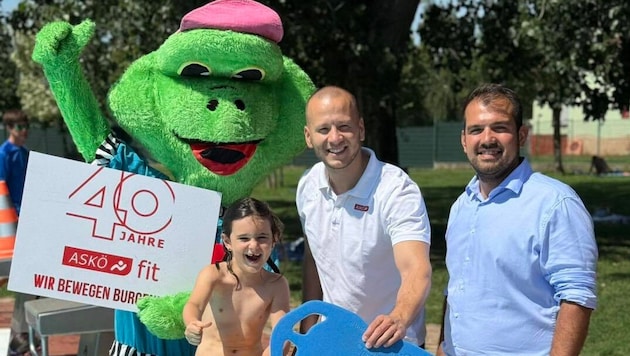 Maximilian Köllner und Kilian Brandstätter im Golser Bad