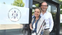 Reproduktionsmediziner Michael Schenk und seine Frau Claudia waren selbst Patienten bei jenem ...