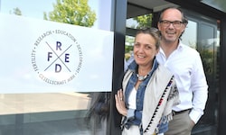 Reproduktionsmediziner Michael Schenk und seine Frau Claudia waren selbst Patienten bei jenem ...