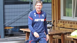 Oliver Glasner im Camp in Windischgarsten.