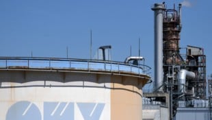 OMV-Raffinerie in Schwechat