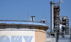 OMV-Raffinerie in Schwechat