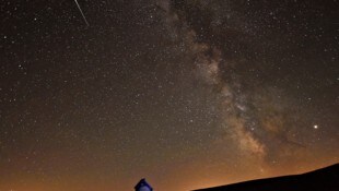 Heuer rechnen Fachleute mit schlechten Bedingungen für die Sternschnuppenzeit. Ein Blick in den ...