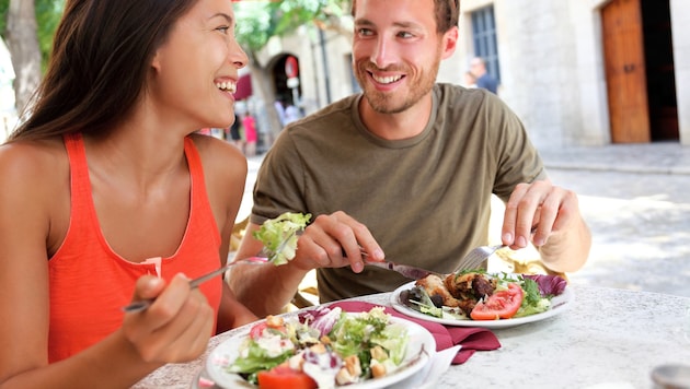 Richtig genießen um den Körper zu entlasten.