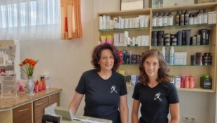 Inhaberin Christine Bernerscher und Stylistin Carina Kimmel.