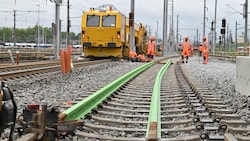 Am Linzer Hauptbahnhof wurde am Dienstag erstmals die weltweit erste klimaneutral produzierte ...