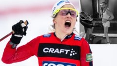 Therese Johaug im Babyglück