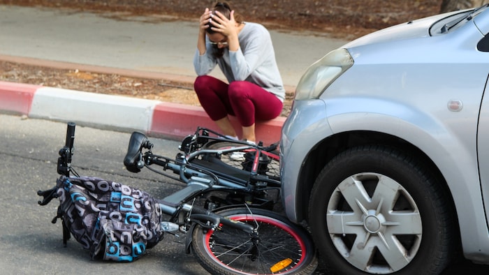 Unfall mit einem E-Bike (Symbolbild)