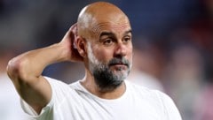 So sieht Pep Guardiola aktuell nicht mehr aus ... 