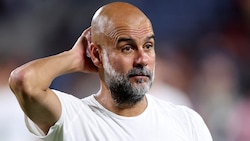 So sieht Pep Guardiola aktuell nicht mehr aus ... 