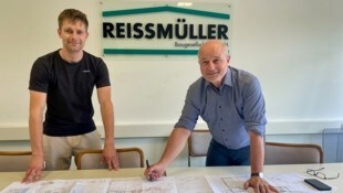 Teamleiter Clemens Naber und Geschäftsführer Richard Grün.