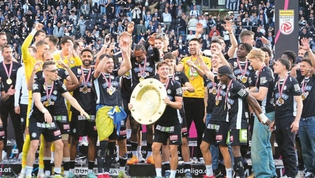 Sturm macht diese Saison Jagd auf den Titel-Hattrick.