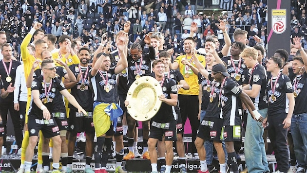 Sturm macht diese Saison Jagd auf den Titel-Hattrick.
