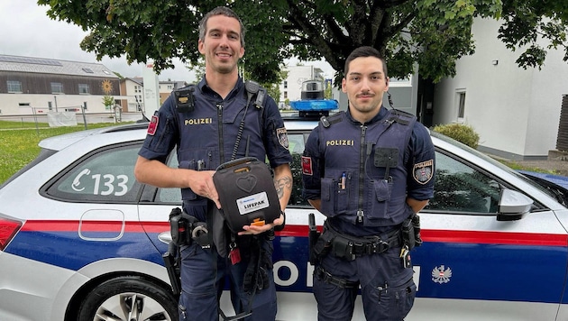 Florian und Alexander reanimierten am Montag geistesgegenwärtig einen 76-Jährigen