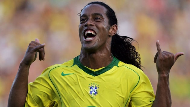 Weltmeister Ronaldinho kommt im August nach Österreich.