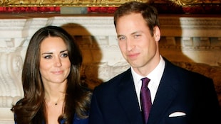 Ein royaler Meilenstein: Prinz William und Kate Middleton bei ihrem offiziellen ...