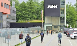 KTM produziert in Mattighofen und Munderfing in OÖ Motorräder.