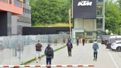 Am Montag fuhr KTM seine Produktion in den Werken in Mattighofen (im Bild) und Munderfing wieder ...