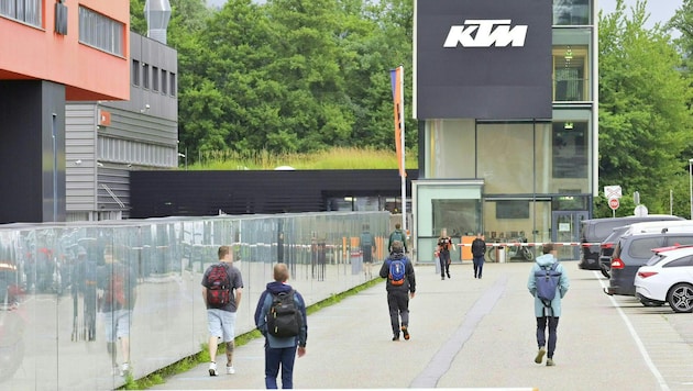 KTM produziert in Mattighofen und Munderfing in OÖ Motorräder.