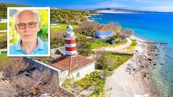 Roland P. (Bild oben links) verließ sein Ferienhaus auf Krk, seine Familie sah ihn danach nie ...