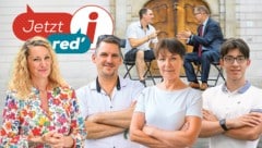 Vier Bürger fragen, Politiker antworten: Alexandra Engler, Roland Hiesl, Gertrude Maier und ...
