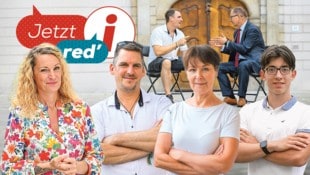 Vier Bürger fragen, Politiker antworten: Zum Start der Serie beantwortet SPÖ-Landesrat Martin ...