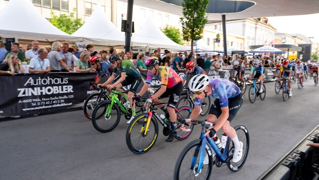 Während des Rennens wird andauernd um Prämien gesprintet.