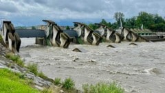 Hohe Salzach, keine Schiffe – dafür braucht es zumindest etwas besseres Wetter.