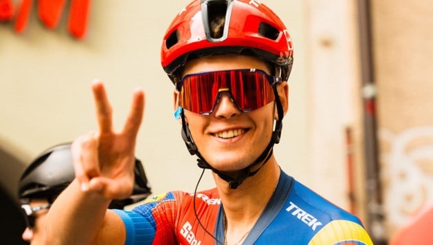 Immer gut gelaunt: Verbnjak taugt’s im Profi-Radsport.