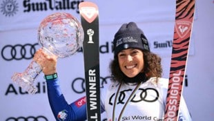 Federica Brignone holte im Vorjahr die große Kristallkugel – kurz danach verletzte sie sich bei ...