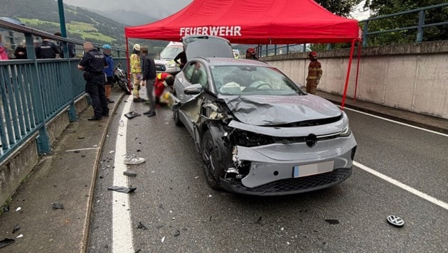 Der schreckliche Unfall hatte einen großen Einsatz zur Folge.