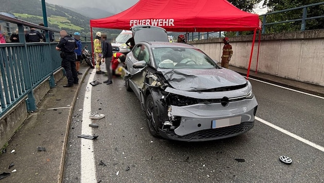 Der schreckliche Unfall hatte einen großen Einsatz zur Folge.