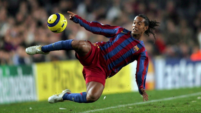 Ronaldinho gewann mit Barca die Champions League.