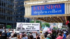 Colberts Show wird im Ed Sullivan Theater aufgezeichnet.