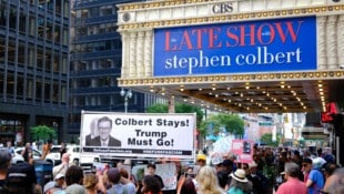 Colberts Show wird im Ed Sullivan Theater aufgezeichnet.