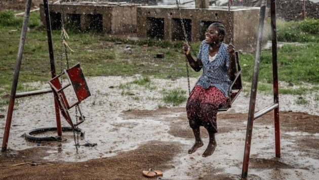 Eine geflüchtete Frau in Burundi