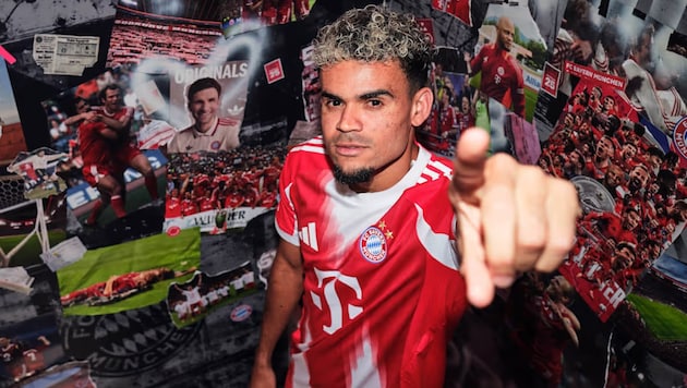 Luis Diaz geht künftig für den FC Bayern München auf Torejagd.