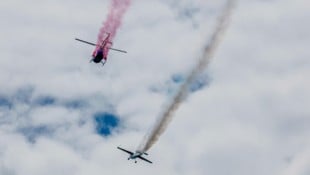 Vor der stillen Beisetzung ein lautes Ade: Für Felix Baumgartner fand zum Abschied eine private ...