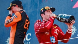 Bereits zum fünften Mal stand Charles Leclerc heuer am Podest. 