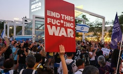 Protest gegen den Gaza-Krieg in Tel Aviv