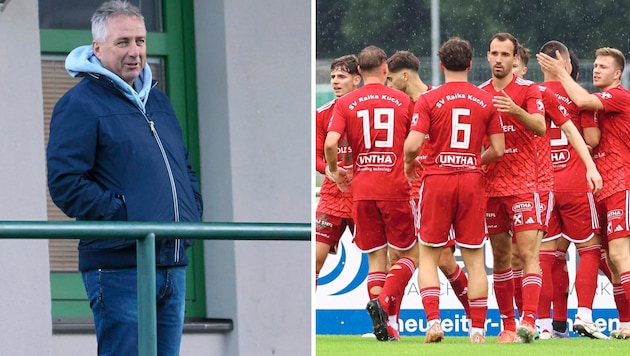 Ernst Lottermoser (li.) findet, dass sich Kuchl (re.) gut verstärkt hat.