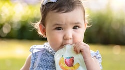 Wenig Frucht, viel Zucker. Die bunten Quetschies halten oft nicht, was sie versprechen.