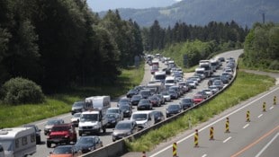 Autofahrer müssen heute viel Geduld mitbringen ...
