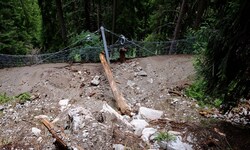 Geröll und Schlamm müssen erst wieder beseitigt werden. 
