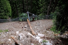 Geröll und Schlamm müssen erst wieder beseitigt werden. 