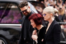 Sharon Osbourne mit ihren Kindern: Kelly und Jack