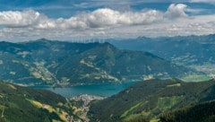 Möglicher Blick von der Schmittenhöhe (von Krone Kreativ bearbeitet): Laut Im Wind werden die ...