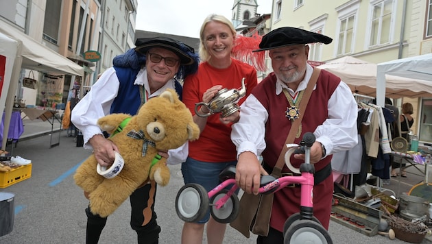Der Flohmarkt Am Altstadtzauber der Altstadtzauber lockt ab Freitag, 7 Uhr!