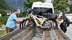 Aus für das Radeln am Risiko-Radweg: Noch bis Ende Oktober verkehrt ein Shuttledienst auf der ...